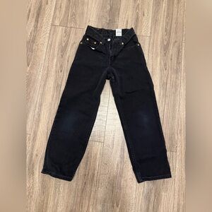 Levi’s Boys Black 550 Relaxed Fit Slim Jeans Size 10